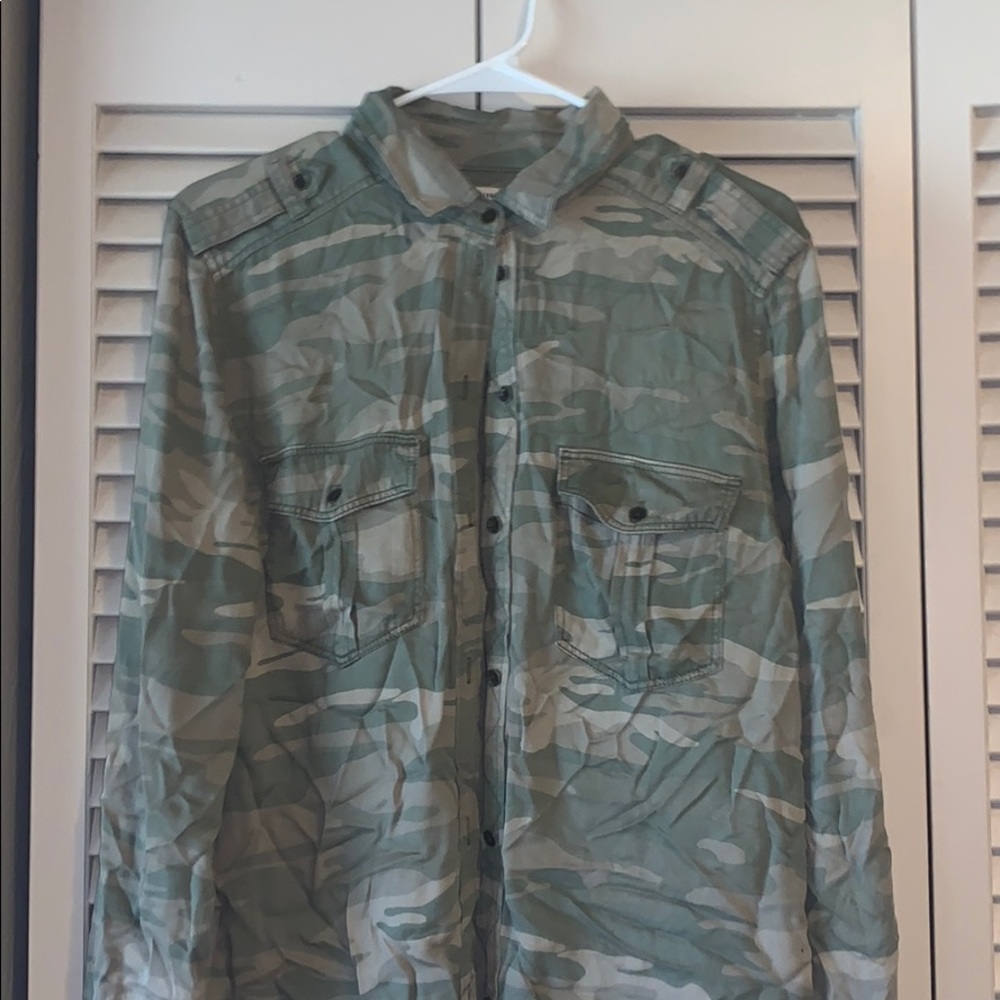 women’s camouflage soft flannel